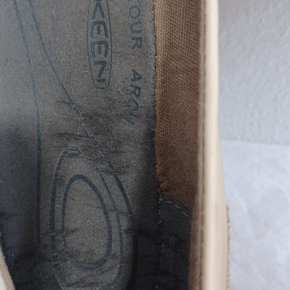 Keen Rivington ballerina shoes footwear cream/tan size 5 - Picture 7 of 11